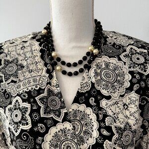 Vintage Adrianna Papell Formal Silk Dress